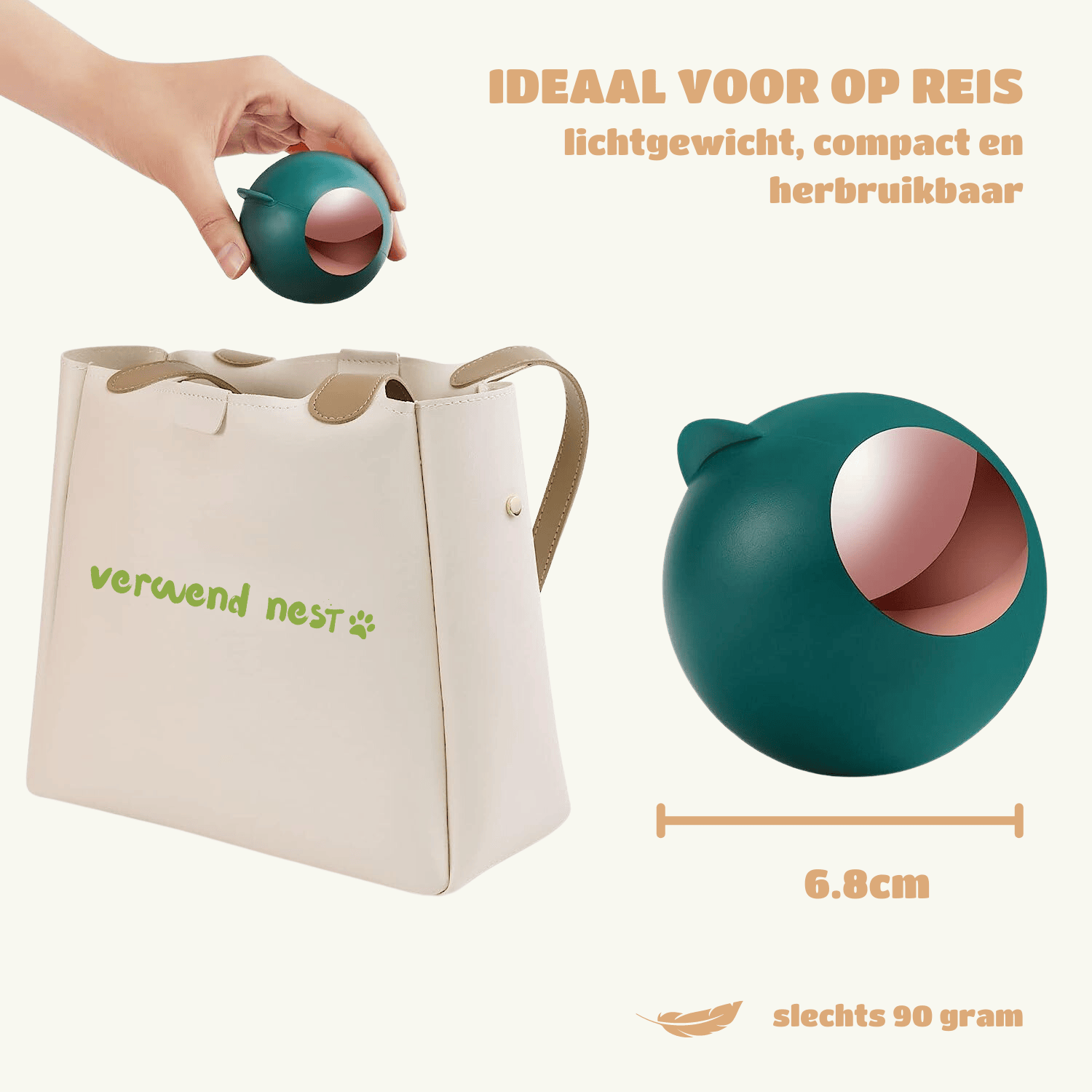 Haren verwijderaar van Verwend Nest