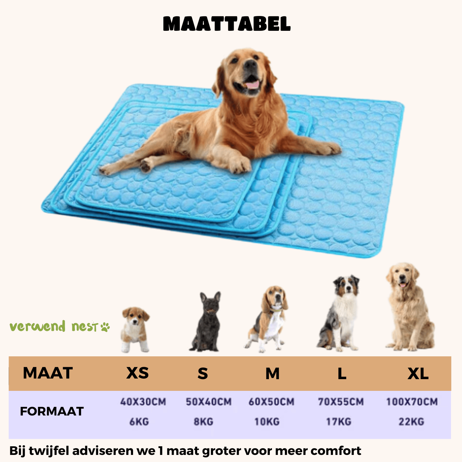 Verkoelende Hondenmat